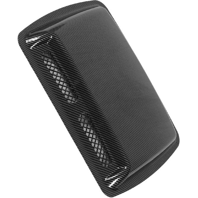 Decorative Air Intake Covers, Self Adhesive Design Car Hood Vents Hood Scoop Vent Bonnet Cover Hood Scoop for Cars (Carbon Fiber Pattern)