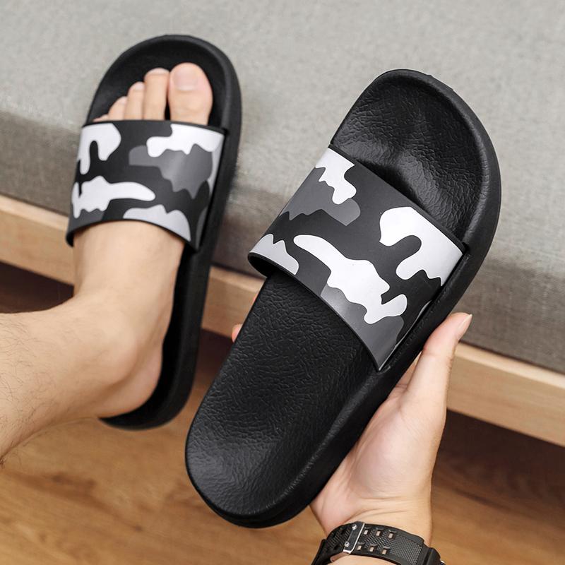 Shoes for men Slippers for men Soft and comfortable Sandals Wear-resistant Indoor and outdoor Non-Slip Unisex Thick bottom New