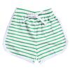 Children's Leisure Stripe Short Sleeve Round Neck T-Shirt and Shorts Set