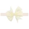 European & American Baby Bow Swallowtail Headband - 21 Solid Colors