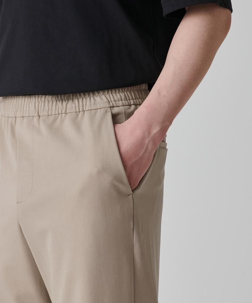 Musinsa Standard Genderless Wide Elastic Waist Slacks [Beige]