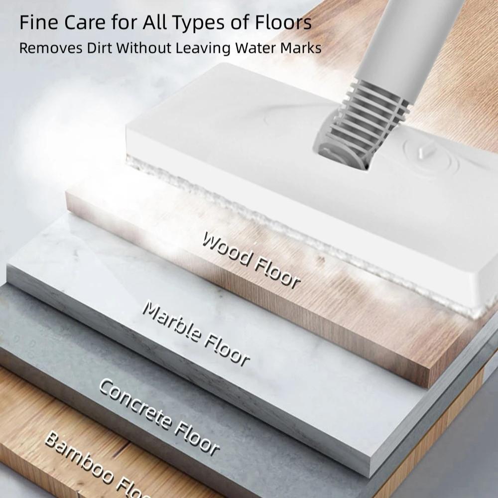 1500W Domácí multifunkční parní mop Vysokoteplotní parní čistič Klimatizace Kuchyňský čisticí stroj