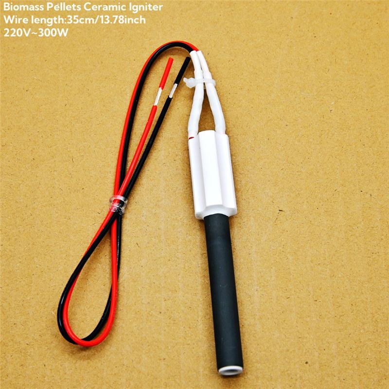 Hot Sale-Pellet Stove Igniter 220V300W Fireplace Heating Furnace Electric Heating Pipe Igniter Kitchen Accessories