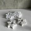 Schneeflocken Silikon Kerzenständerformen für Epoxidharz Heimdekoration Silikone Kerzenhalterformen für Teelichthalter