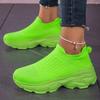 Sneakers Women Shoes Women Sport ShoesCasual fly-knitting one-pedal lightweight low-top women's shoes