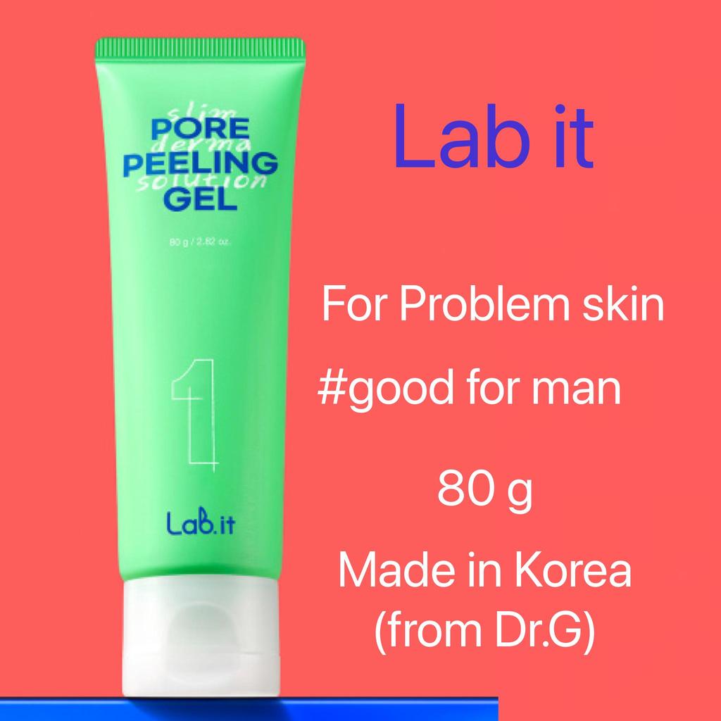 Lab it Pore Peeling Gel 80g/Korean Skin Beauty