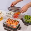 PG Home Ai'en Round Heat-Resistant Glass Food Storage Containers