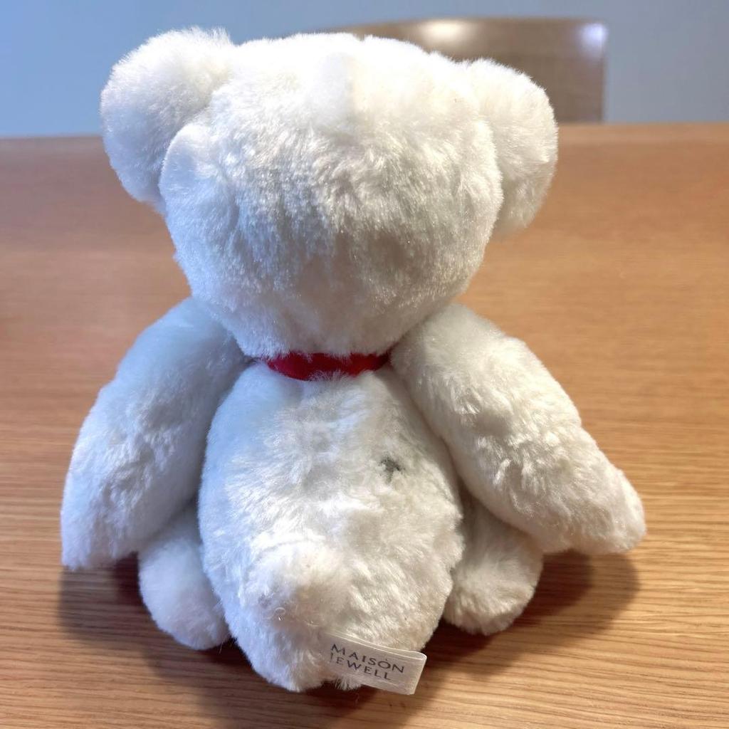 [USED] MAISON JEWELL Teddy Bear White