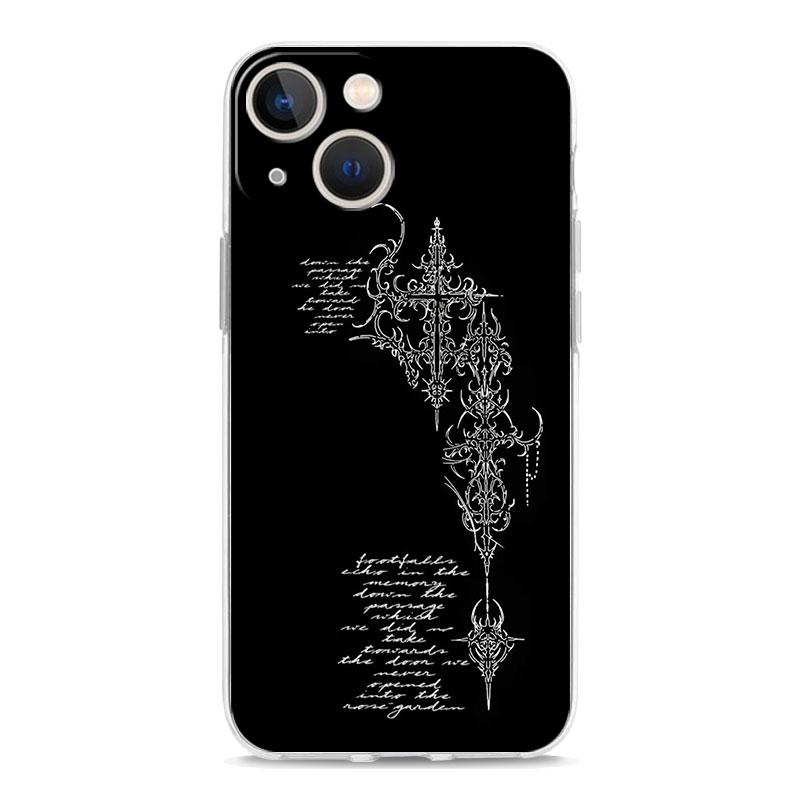 Handyhülle Für iPhone 17 Hüllen iPhone Air 16 15 12 13 14 Pro Max 7 8 Plus 16Pro iPhone11 Abdeckung Cyber Sigil Kreuzlinie