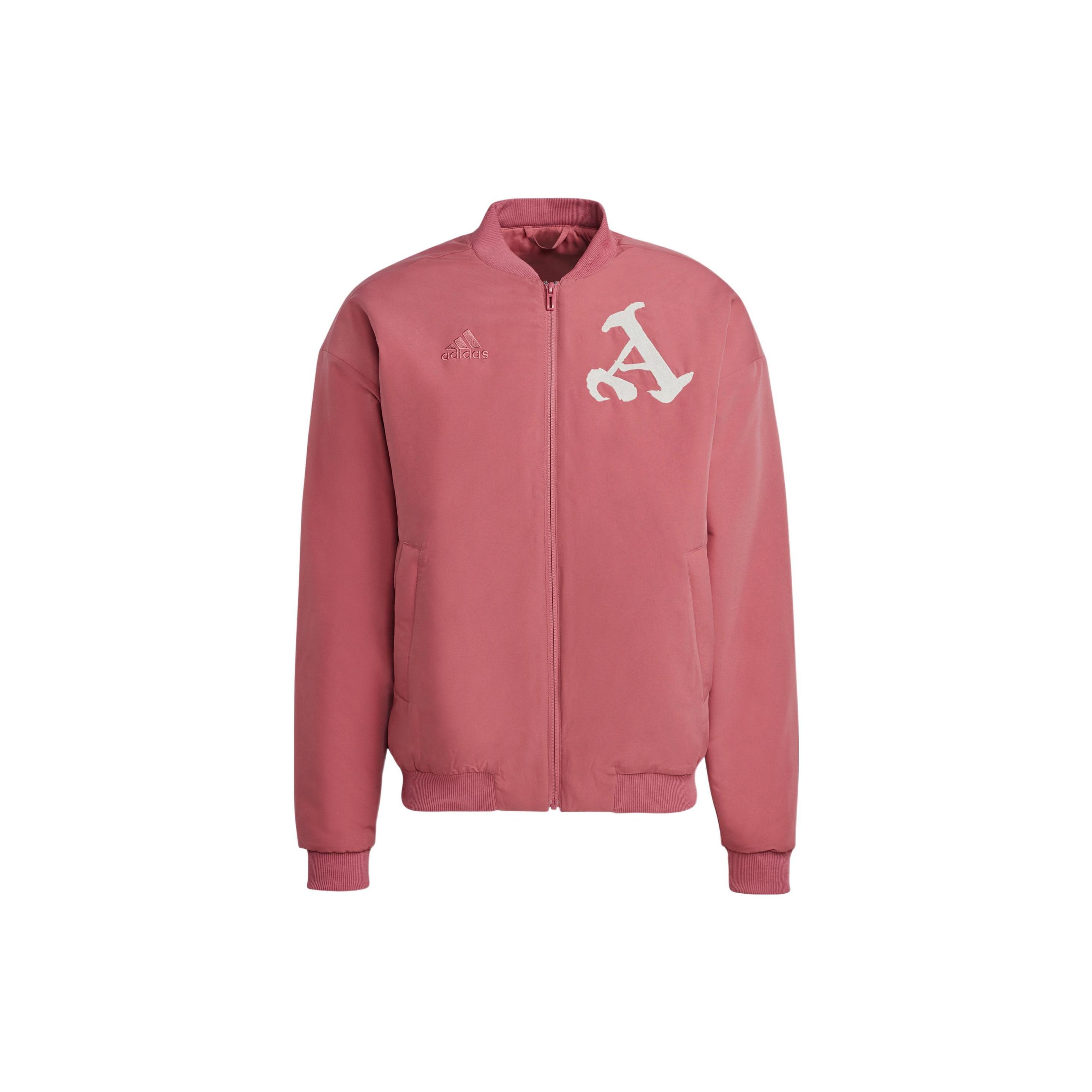 Мужская пуховая куртка Adidas Arsenal Розовая HT4456 M