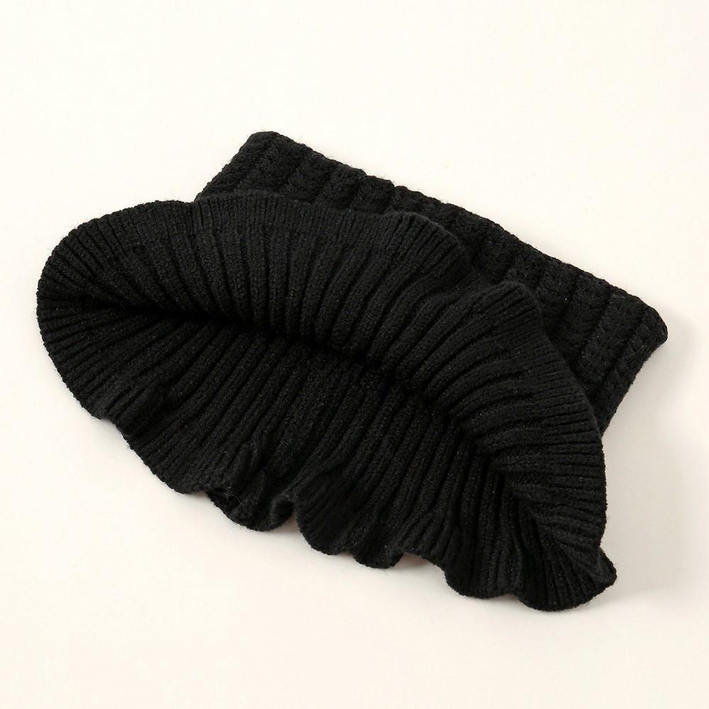 Solid Knitted Neck Warmer Pullover Pullover Neck Gaiter New Turtleneck Collar Bib Daily Layering