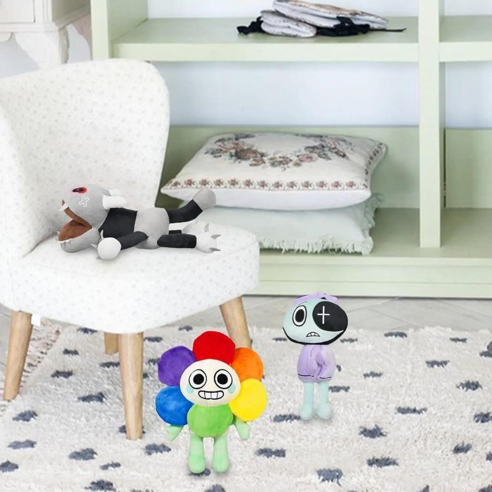 Dandy's World Plush Adorable Pillow Home Decors Horror Game Dandys World Rodger Goob Plushie Cute Anime Stuffed Soft Toy
