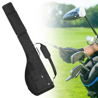 Foldable Golf Club Bag High-capacity Golf Training Case Multifunctional Golf Sunday Bag  Gift