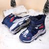 Winter Children's Fashionable Fleece Warm High Top Outdoor Cotton Boots Snow Boots Casual Cotton Shoes