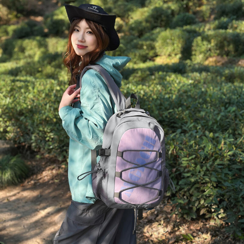 Letter Stitching Backpack Lightweight Hiking Backpack