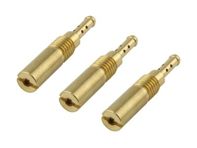 POSH FAITH Motosiklet Rölanti Jeti Seti 3 Adet Büyük Boy Rölanti Jetleri ve KSR110 için (28x5-A) DIO-ZX (7PS) (yukarı 2008) 756004-10