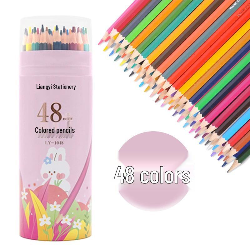 Matite Colorate per Creazioni Artistiche Fai-da-Te per Bambini (12-48 Colori)