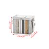 Toys Organization Student Book Storage Bag Large Capacity Foldable Portable Storage Box Transparent Dustproof Waterproof Clothes