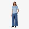 [lacoste] Women's Linen Elastic Waist Wide-Leg Pants HF611E-56G36L