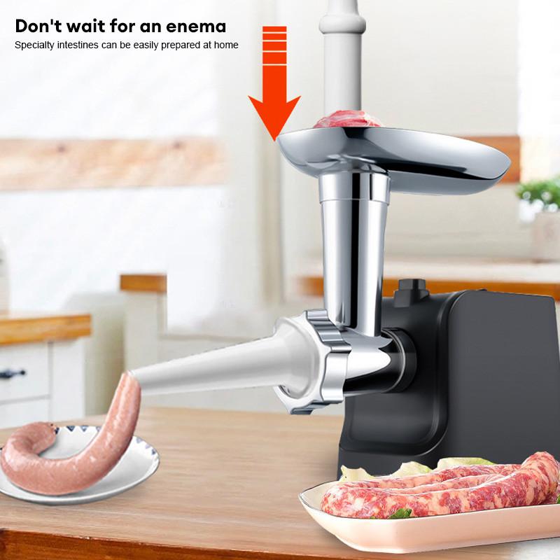 Household Electric Meat Grinder Desktop Heavy Duty Meat Mincer Kitchen Food Processing Sausage Stuffer Maker