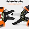 10 In 1 Wire Strippers Pliers Cable Cutter For Electrician Household Network Free Ch-1 Connector Wire Cable And Heat Shrink Tube