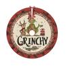Christmas Tree Skirt New Greentown Cartoon Tree Skirt 90CM Digital Printing Christmas Creative Decoration Tree Fence