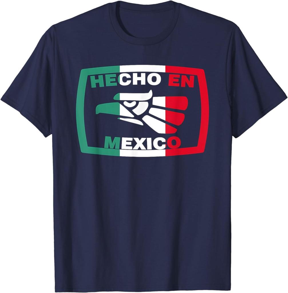 Hecho En Mexico Eagle Mexican Independence Day T-Shirt