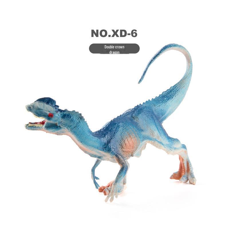 Children's Dinosaur & Animal Figurine Set: Mini Solid Models of Triceratops, Velociraptor, and More