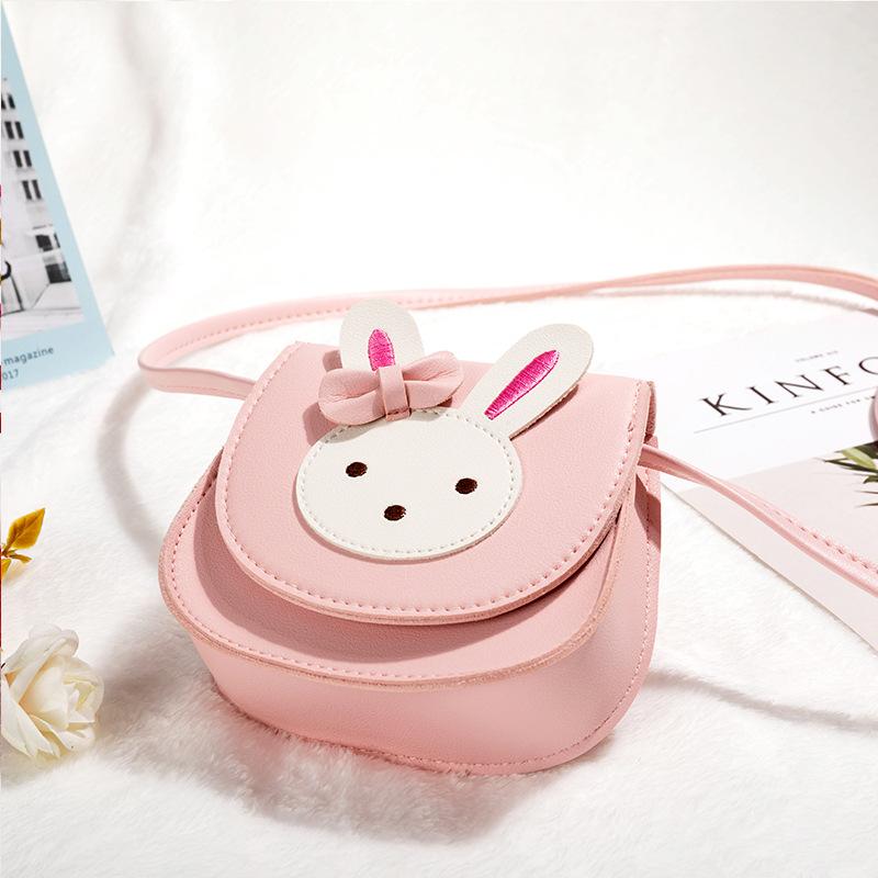 New Children'S Shoulder Bag For Girls Trendy And Fashionable Cute Bunny Bag Mini Adorable Princess Bag Cartoon Small Crossbody Bag