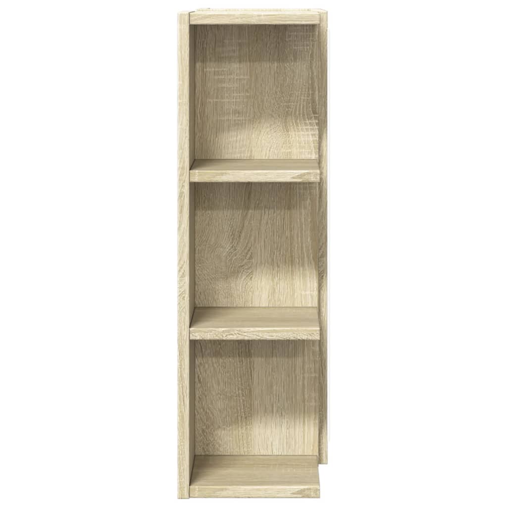 Vidaxl Badezimmerschrank, Sonoma-Eiche, 80 x 20,5 x 64 cm