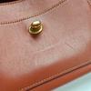 [Gebraucht] Parker 18 Nieten Kamelienblüten-Ketten-Klappen-Umhängetasche Beschichtetes Canvas und Kalbsleder Crossbody-Tasche Klein - Sehr Gut #JWTC6