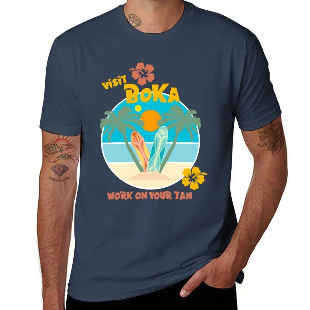 Visit Boka11 Tshirt Holiday Simple Tee Shirt
