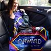 1pc, Disney Pixar Onward Merchandise: Blue Home Decor Blanket Perfect for Couch, Bedroom, Living Room, Travel, Camping