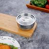 Stainless Steel Double Boiler with Lid - Steamed Egg & Baby Food Bowl