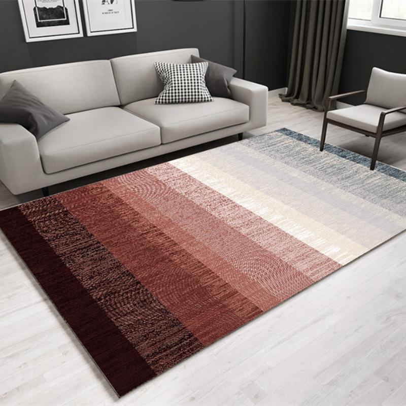 Custom Modern Nordic Style Carpet for Living Room and Bedroom