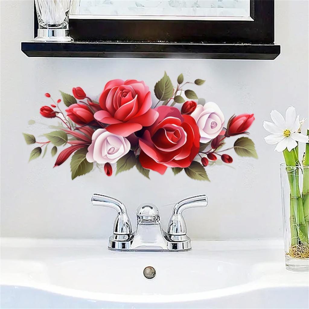 Adesivi Adesivi per finestre del centro commerciale Adesivi per la stanza di San Valentino Adesivi murali Set Decorazione