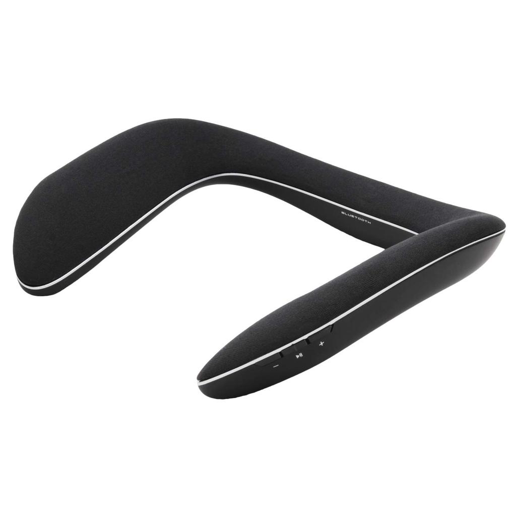 Kashimura Wireless Neck Speaker Bluetooth 60 Hours Continuous Playback Time Low Latency aptX Low Latency Compatible Microphone Included Siri