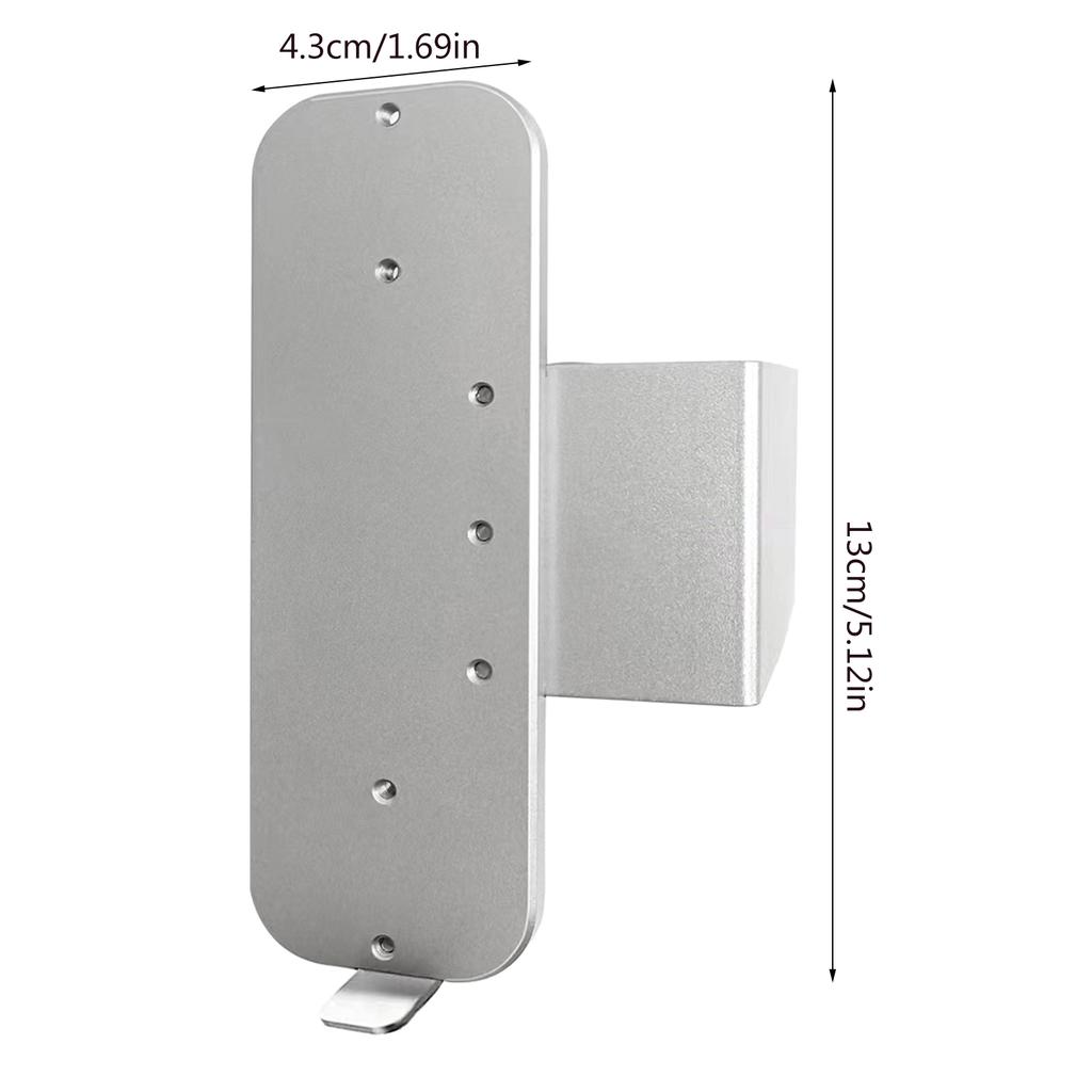 Türklingelhalter aus Aluminiumlegierung Praktischer Türklingelständer für Video-Türklingel Stabile Montage Mühelose Installation
