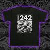 Front 242 T-Shirt Mens Womens Tees Top EBM Industrial Electronic Body Music Belgian Band Tee S-5XL