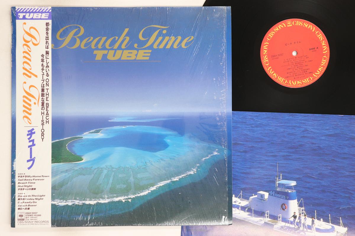 

LP Record TUBE - Beach Time 28AH5057 CBS SONY 1988 Japan Obi Japanese Pop/Rock Used