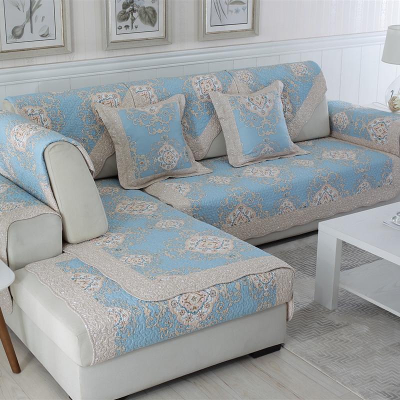 

Четыре сезона Универсальная хлопковая ткань с принтом для рукоделия Нескользящая диванная подушка Корейский пасторальный стираный диванный чехол Чехлы для полотенец для дивана Полностью покрытый 70*70