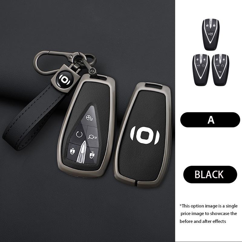 

Zinc Alloy For Changan Qiyuan A05 Key Sleeve Q05 A07 Full Package A06 Shell E07 Buckle Simple Alcantara Auto Interior Accessorie