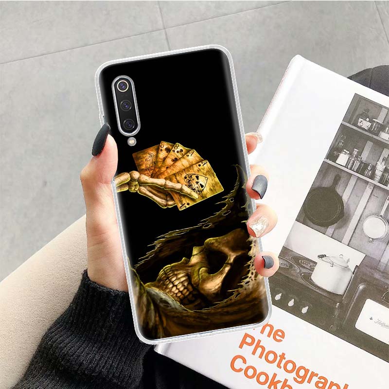 Skull Skeleton Grim Reaper Phone Case For Xiaomi Redmi Note 13 14 15 Pro Plus 12S 12 14S 11S 11E 10 10S 11 11T 5G 4G Cover Coque