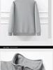 Men's Plus Size Fleece-Lined Stand Collar Cardigan Jacket - Thick, Loose, Casual, Versatile Winter Sweatshirt
