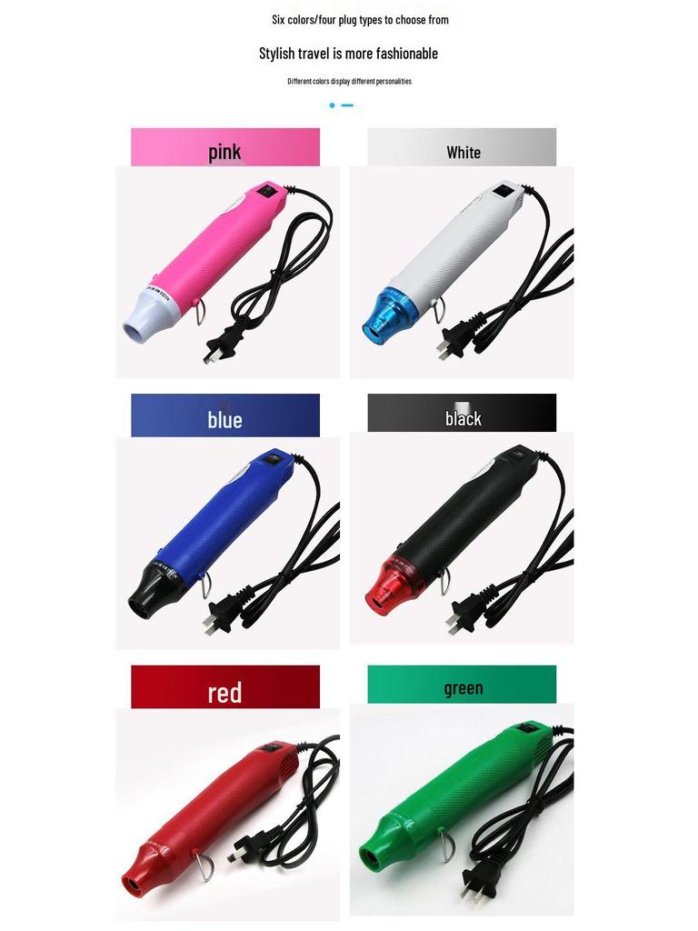 DIY Heat Gun for Crafts: Ideal for Shrink Wrap, Polymer Clay, Stamps & Embossing