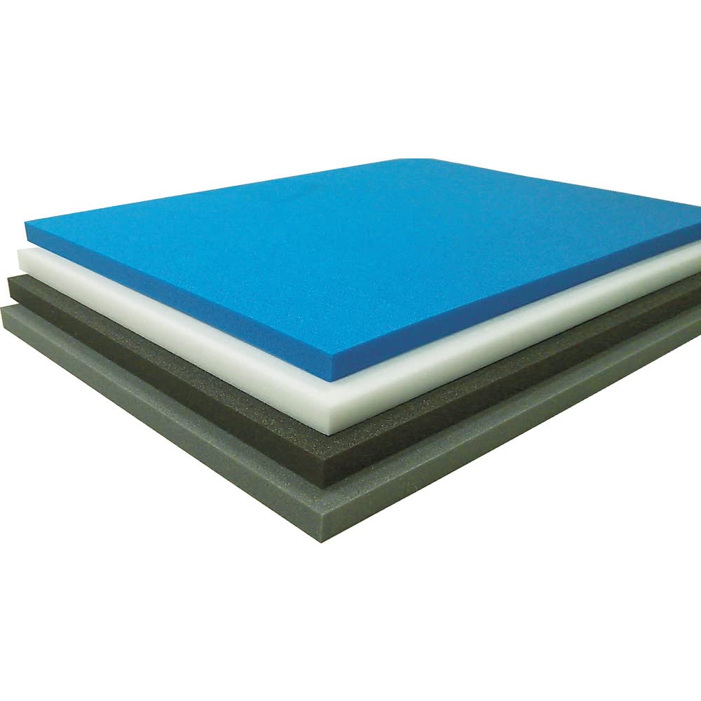 TRUSCO Soft Polyethylene Foam 1m x Packed Individually in a Bag Sheet, 20mm, 1m, Green, (TPES-2010GN-1)