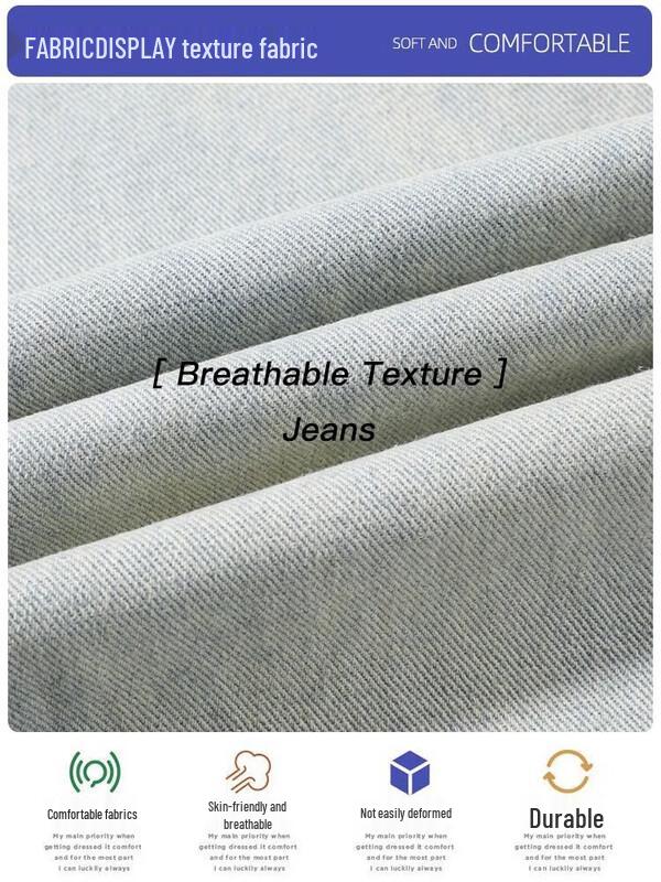 Dingfengbaoluo Men's High Street Loose Straight Wide-Leg Pants