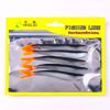 Fork-Tail Soft Silicone Fishing Lure Soft Silicone Bass Tackle Jigs  Walleye Fishing
