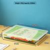 Transparent Desktop Book Organizer and Stand for Office or Student Use