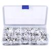 130PCS Wire Lugs Kit Multifunctional Stable Copper SC Eyelets Tubular Ring Terminals